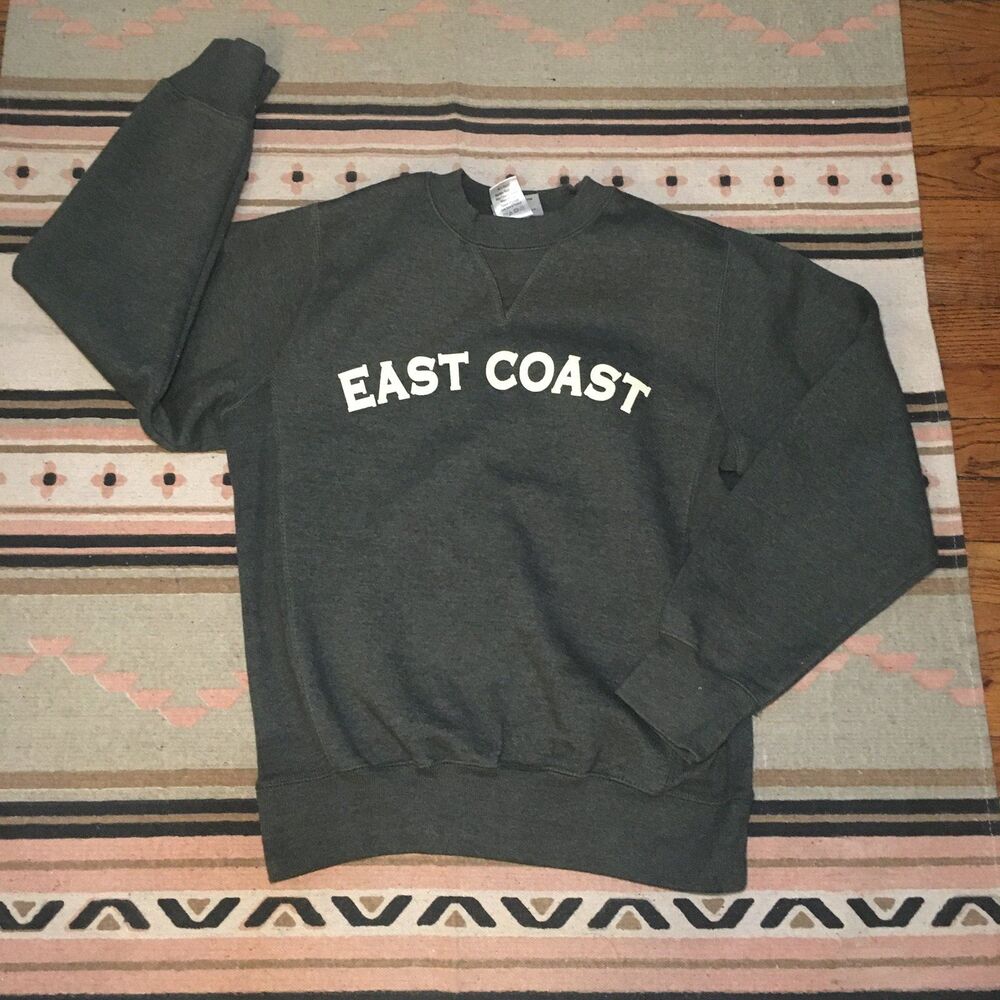 Artisans SMALL East Coast women’s sweater top Dark heather gray grey GUC